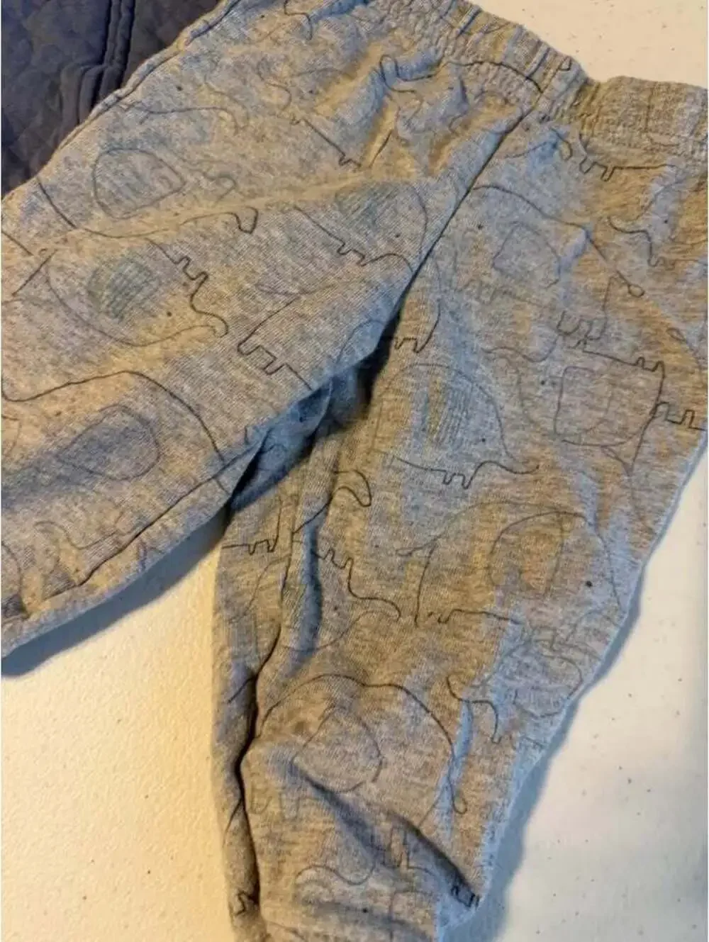 Just One You by Carter's 9M Quilted Vest and Elephant Pants Set